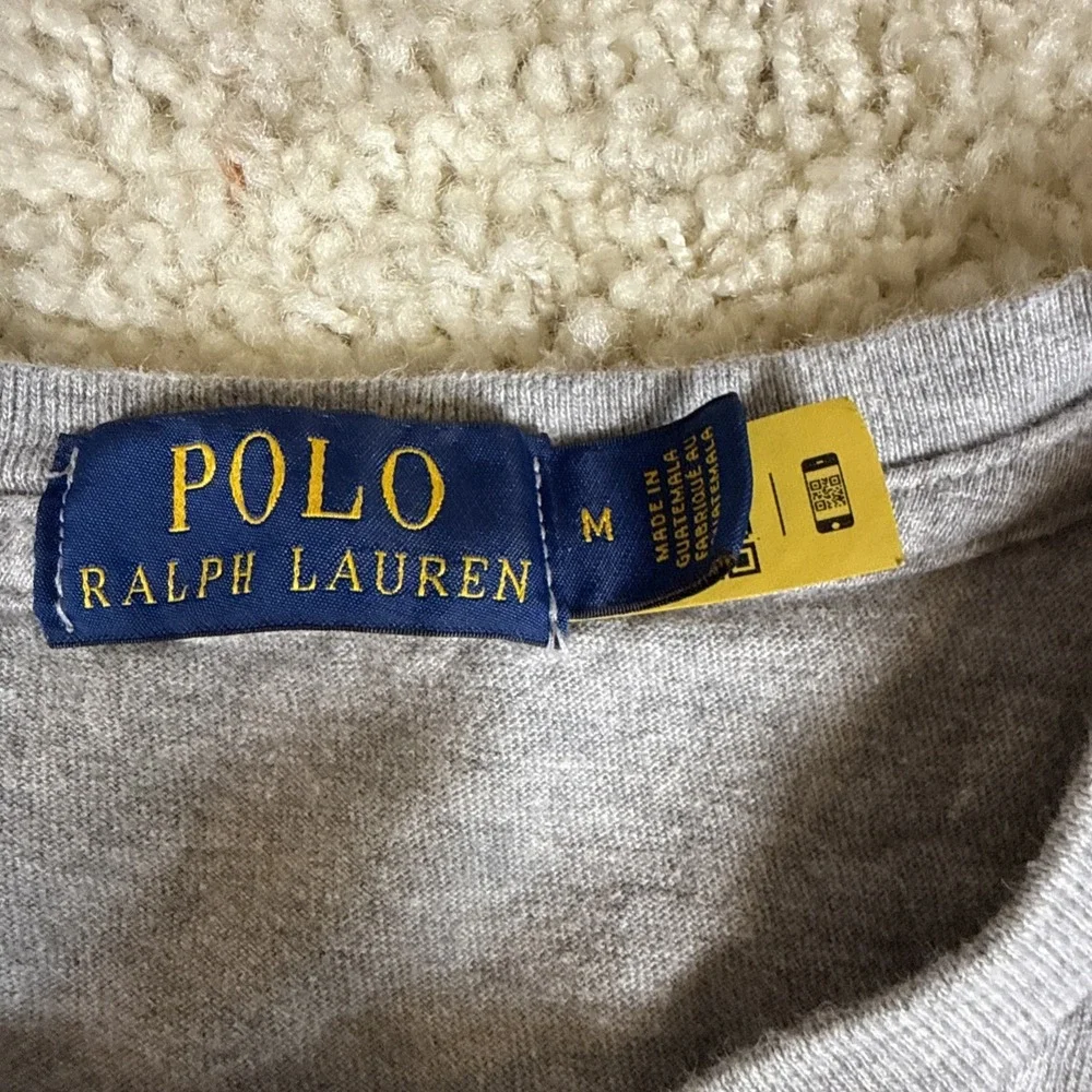 Polo 67 Classic S/S T-Shirt Gray Medium Ralph Lauren Men's Polo